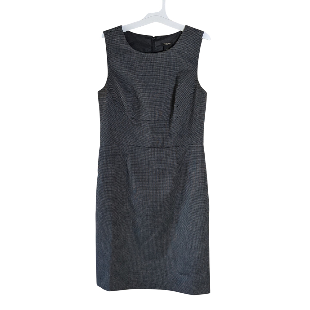 Like New Ann Taylor Women's Gray Mini Dress Size 8